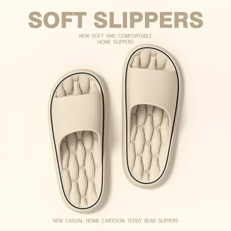 New Style Soft Slippers for Couples Home Bathing - Image 6
