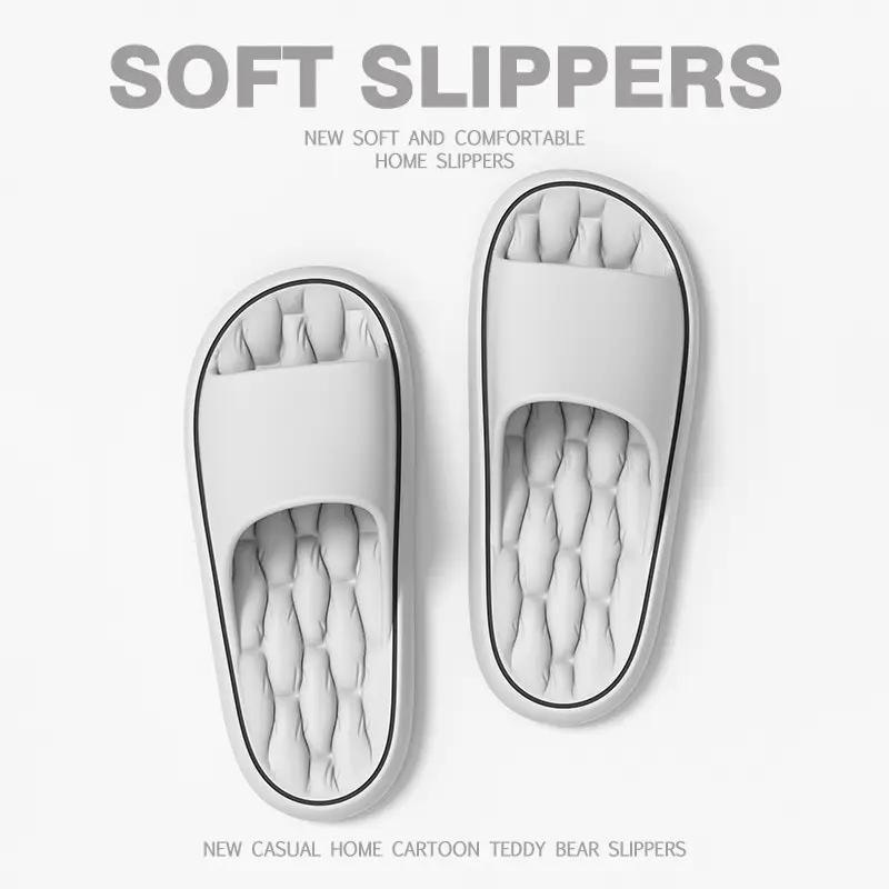 New Style Soft Slippers for Couples Home Bathing - Image 7