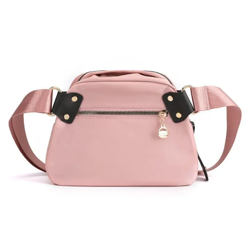 Chibao Red Nylon Shoulder Crossbody Bag Women - Image 13