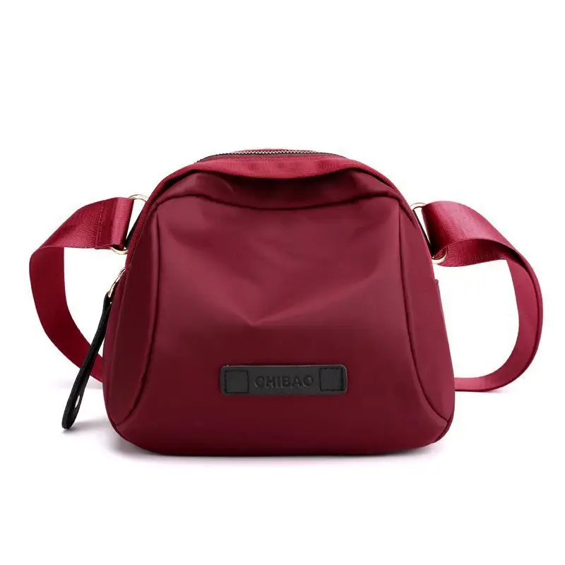 Chibao Red Nylon Shoulder Crossbody Bag Women - Image 2
