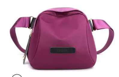 Chibao Red Nylon Shoulder Crossbody Bag Women - Image 3