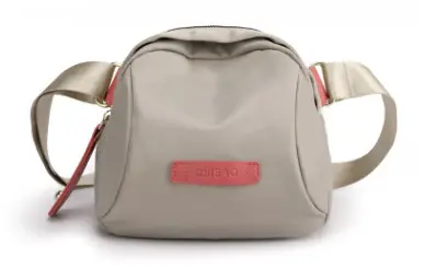 Chibao Red Nylon Shoulder Crossbody Bag Women - Image 4