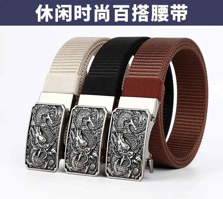 Men's Green Ornate Buckle Belt — feature 5