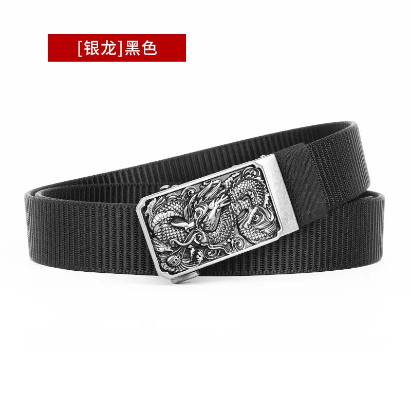 Men's Green Ornate Buckle Belt