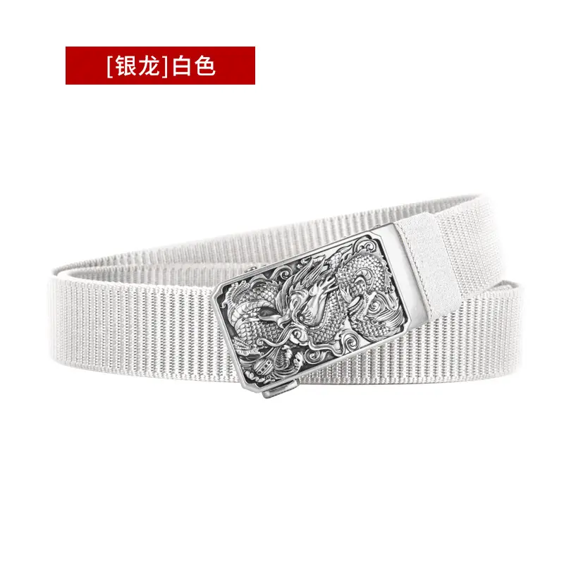 Men's Green Ornate Buckle Belt