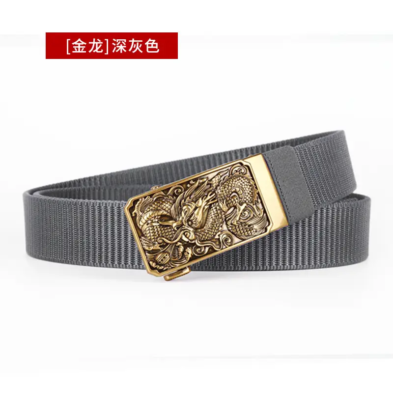 Men's Green Ornate Buckle Belt