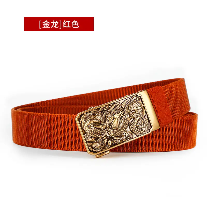 Men's Green Ornate Buckle Belt