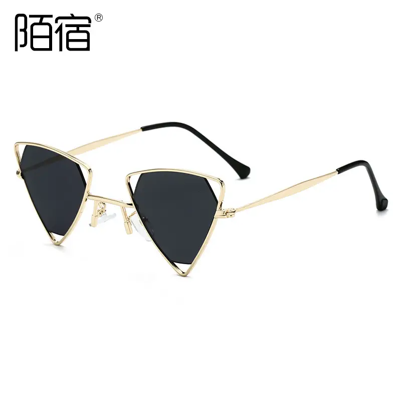 Punk Triangle Sunglasses European American Metal 68890