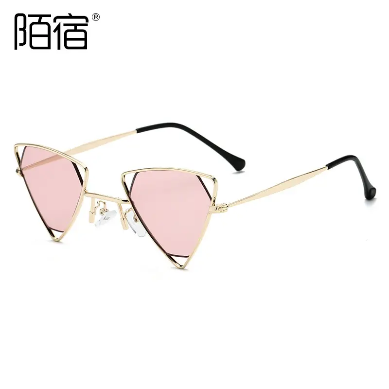 Punk Triangle Sunglasses European American Metal 68890