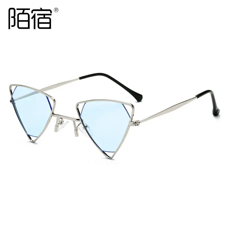 Punk Triangle Sunglasses European American Metal 68890