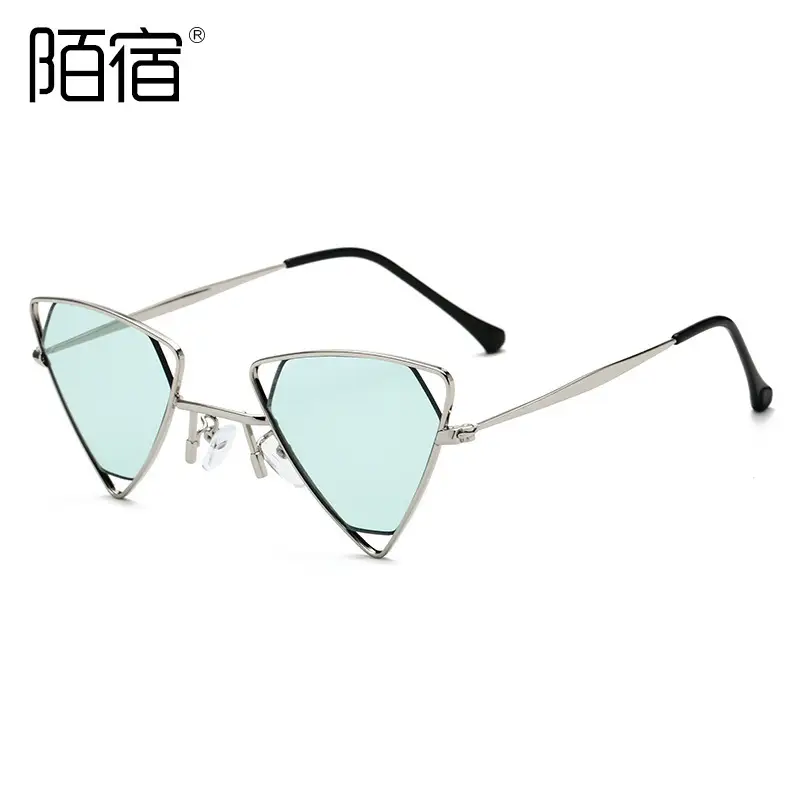 Punk Triangle Sunglasses European American Metal 68890