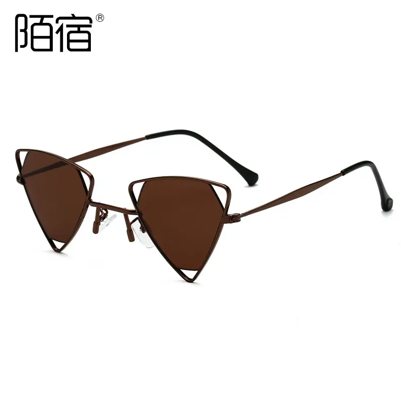 Punk Triangle Sunglasses European American Metal 68890