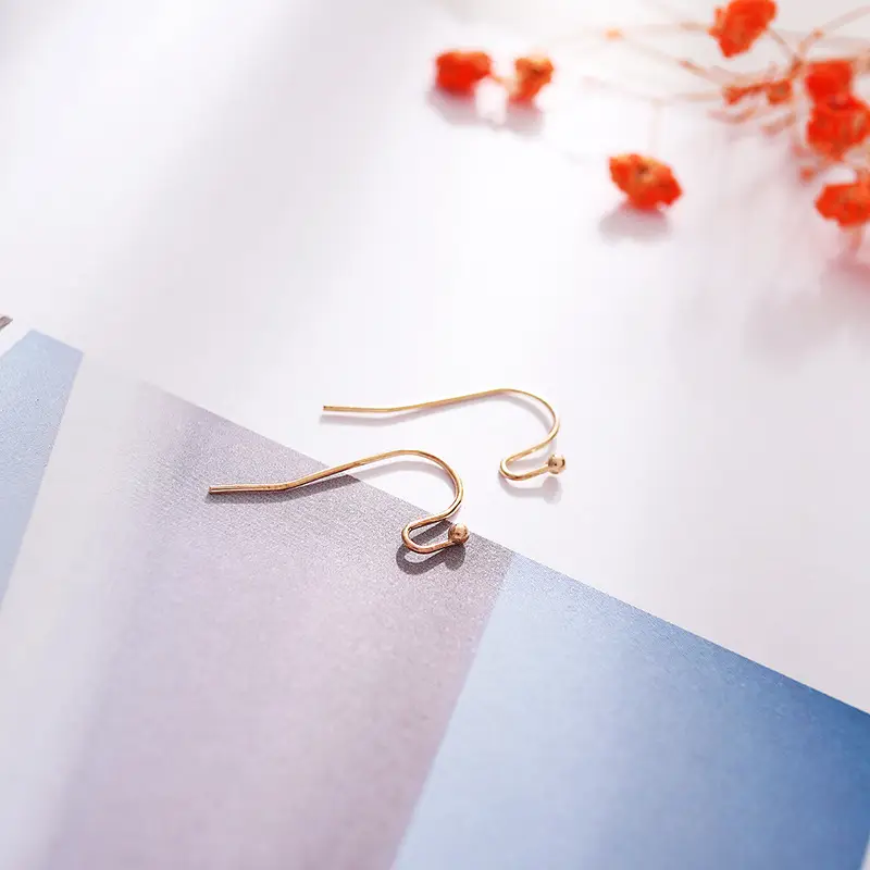 DIY Handmade Beaded Ear Hooks Earrings - Image 5
