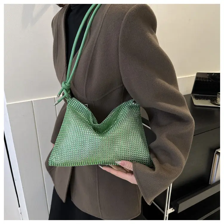 Women's Black Mesh Shoulder Bag 2024 Spring New — feature 20