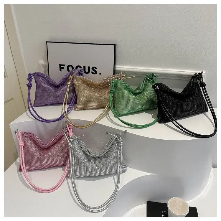 Women's Black Mesh Shoulder Bag 2024 Spring New — feature 21