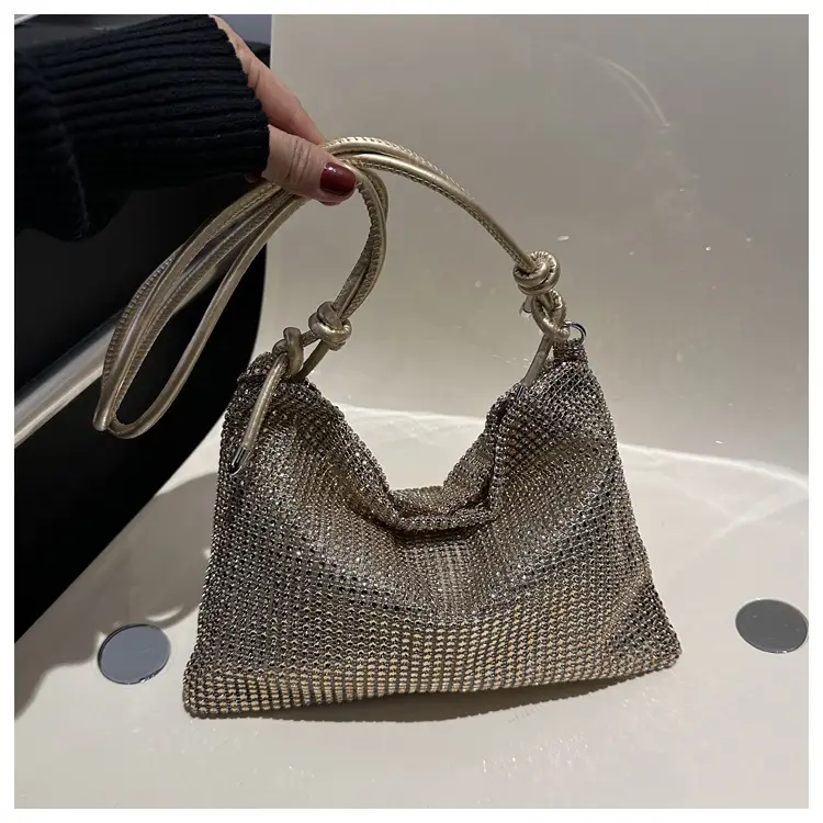 Women's Black Mesh Shoulder Bag 2024 Spring New — feature 22