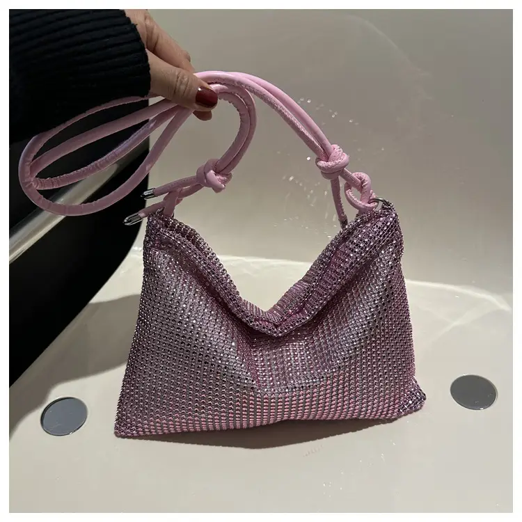 Women's Black Mesh Shoulder Bag 2024 Spring New — feature 23