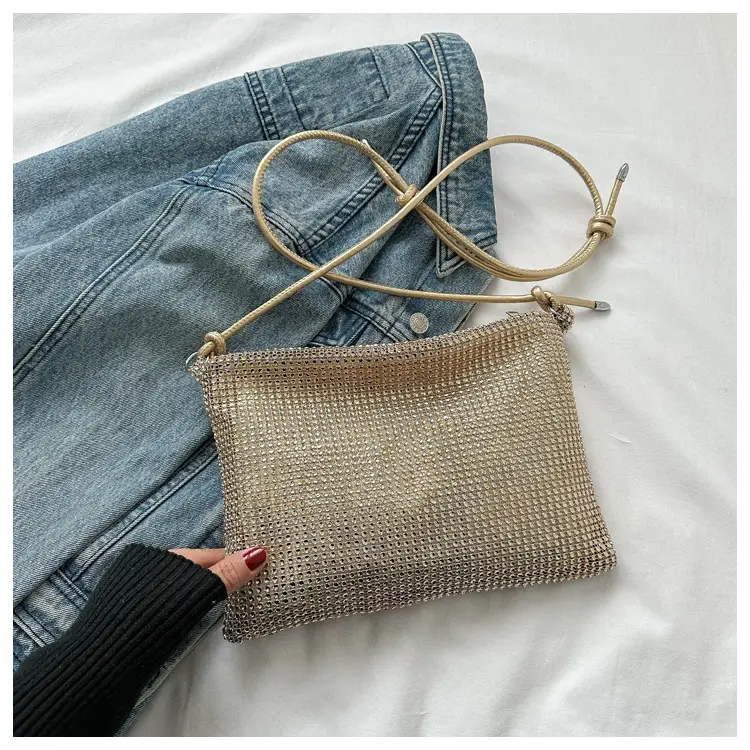 Women's Black Mesh Shoulder Bag 2024 Spring New — feature 28