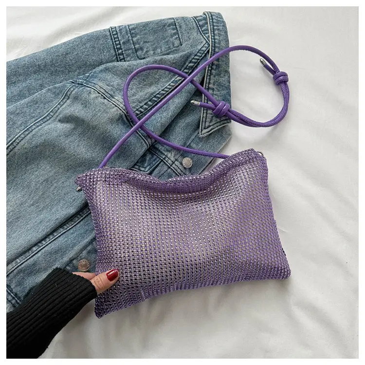 Women's Black Mesh Shoulder Bag 2024 Spring New — feature 32
