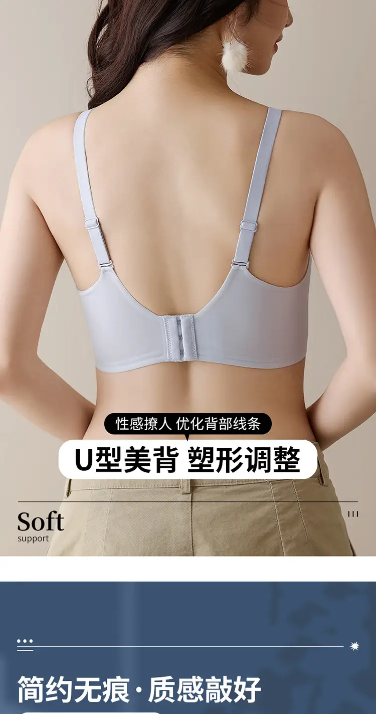 Wire-Free Jelly Soft Supportive Women's Bra — feature 16