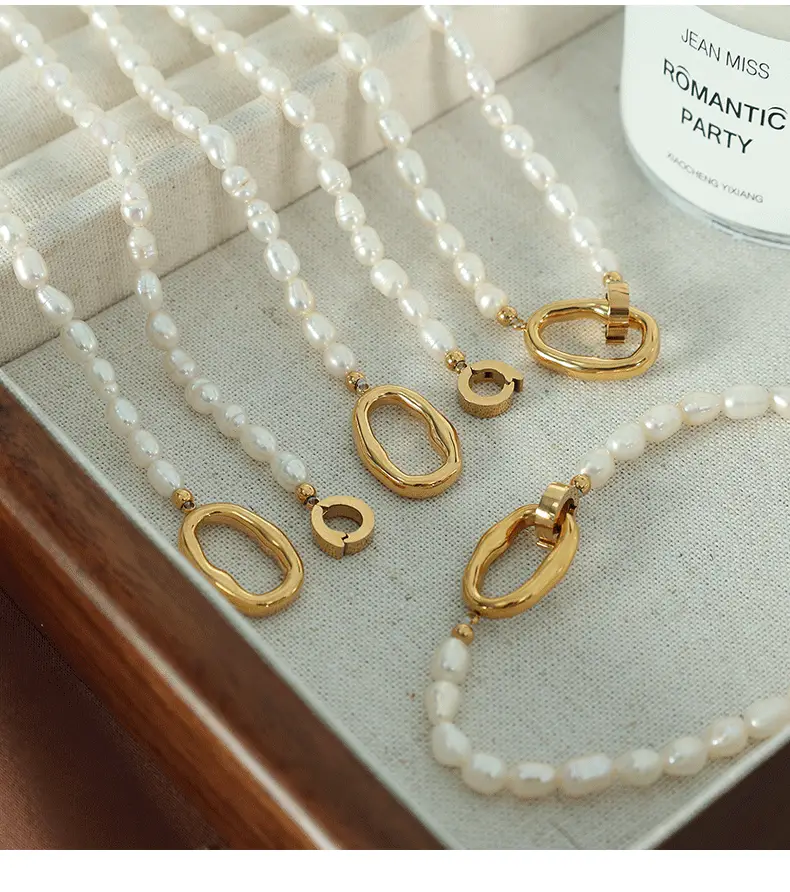 French Minimalist Pearl Bracelet Necklace for Women — feature 13