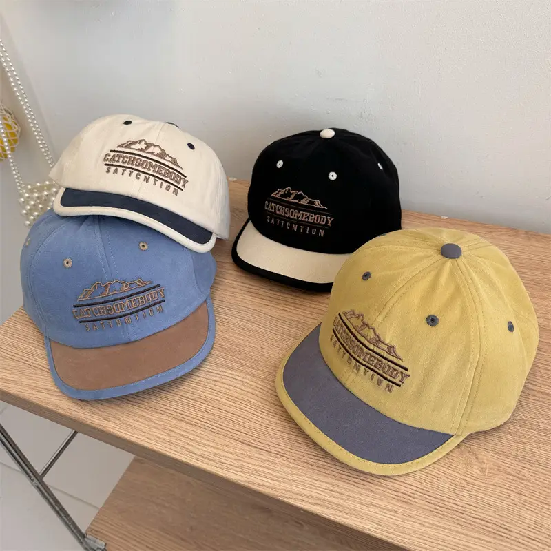 Korean Style Embroidered Baseball Caps for Men Women - Image 5