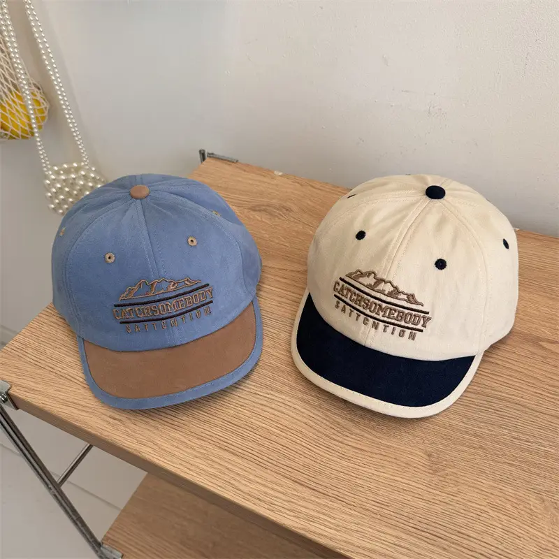 Korean Style Embroidered Baseball Caps for Men Women - Image 6