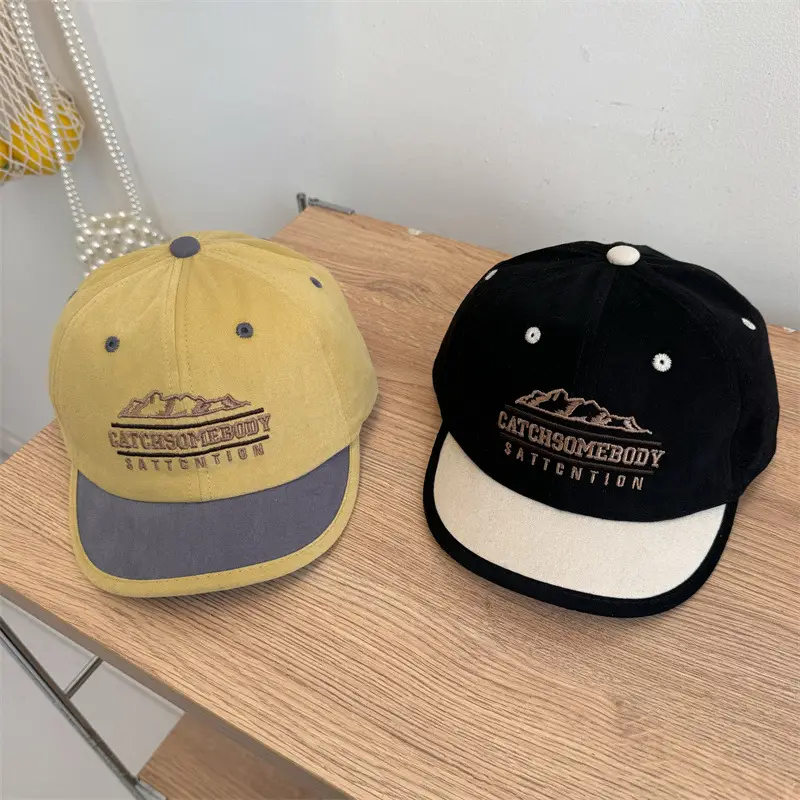 Korean Style Embroidered Baseball Caps for Men Women - Image 7