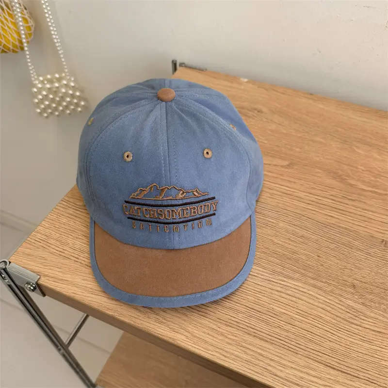 Korean Style Embroidered Baseball Caps for Men Women - Image 3