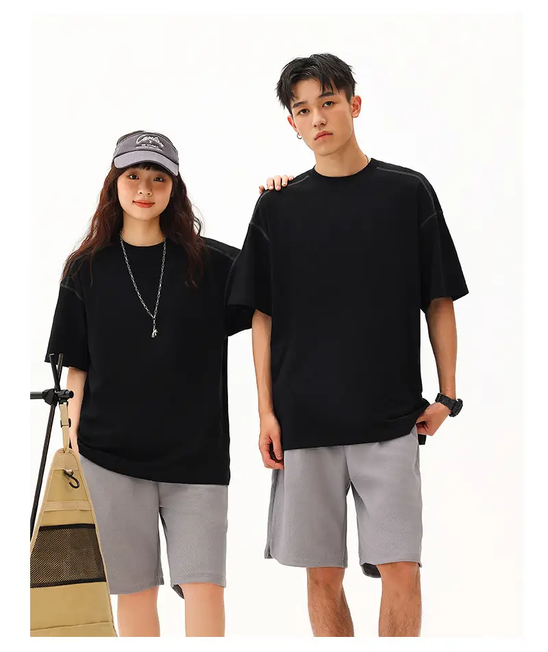 Men's Heavy Cotton Short Sleeve T-Shirt Olive Green — feature 15