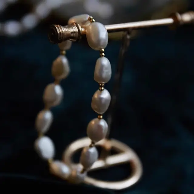 Elegant Pearl Necklace Set for Women Autumn Winter - Image 2