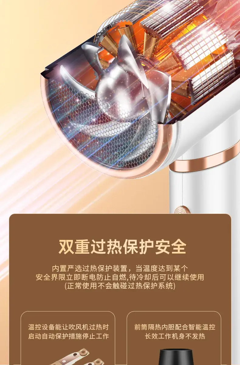 CIBAIL 4D Light Hair Dryer White 1600W — feature 18