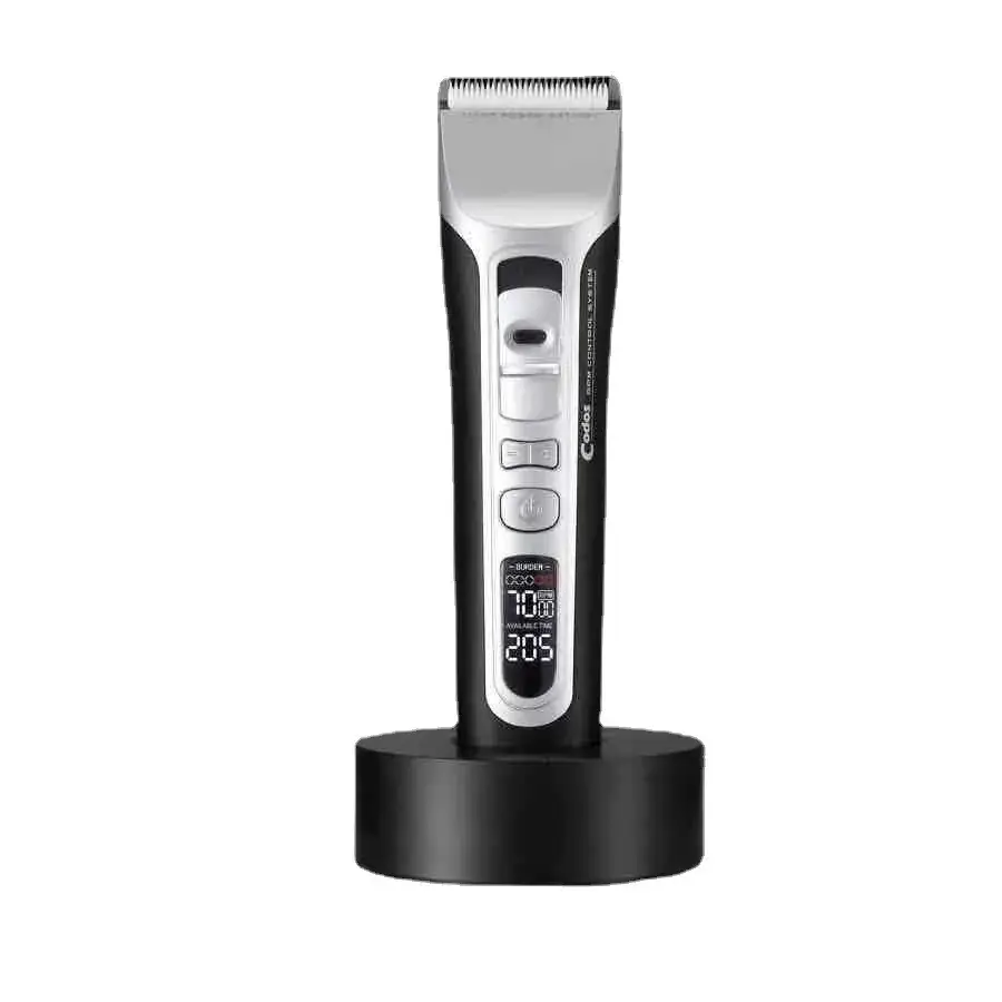 Cordus Electric Hair Clipper White Ceramic 4-Step