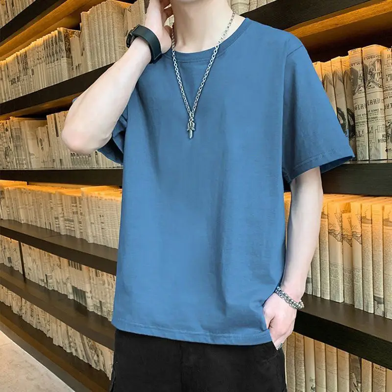 short sleeve fog blue