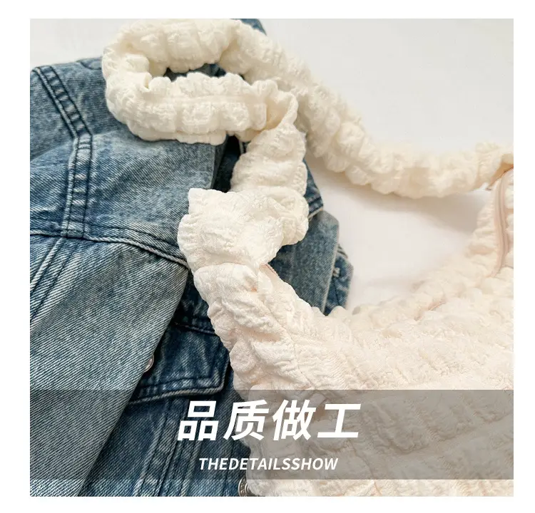 2023 New Fashion Shoulder Bag Black Pleated Clouds — feature 6
