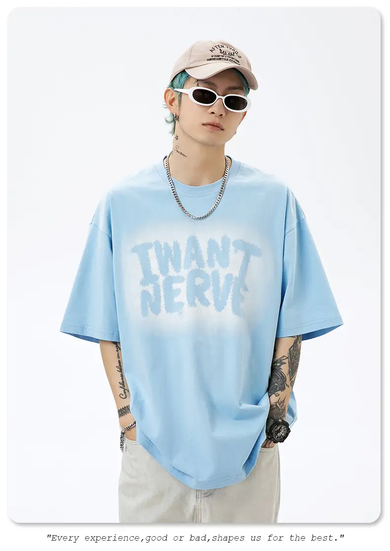 Men Women Printed T-Shirt Black Instant Nerve — feature 25