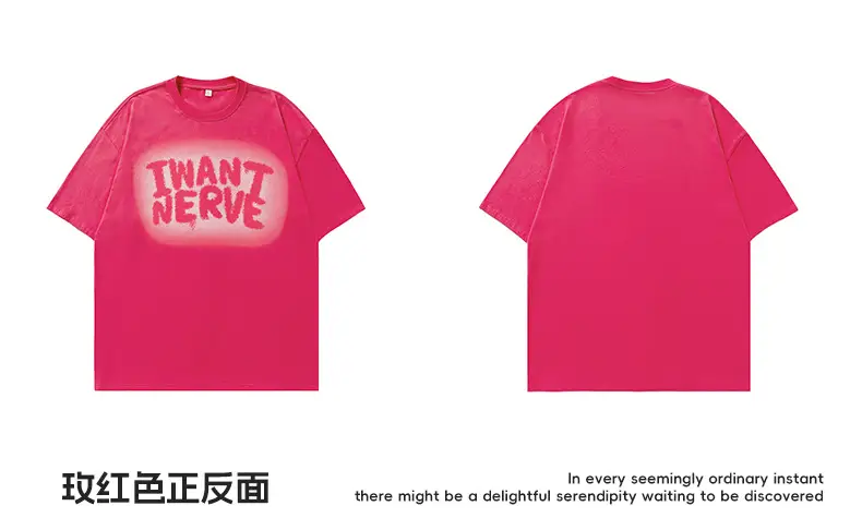 Men Women Printed T-Shirt Black Instant Nerve — feature 27