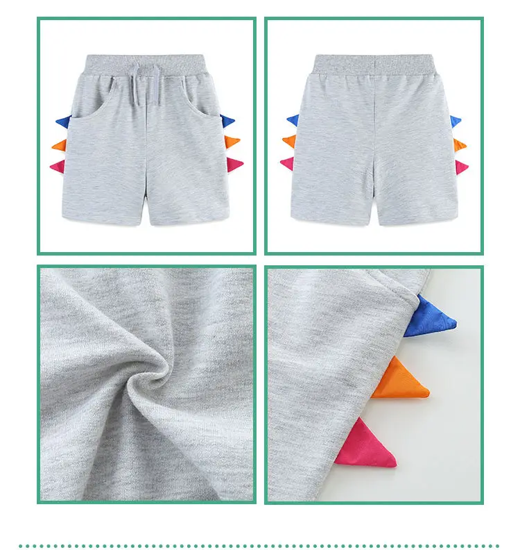 Gray Knitted Boys Shorts Summer 2026 — feature 38