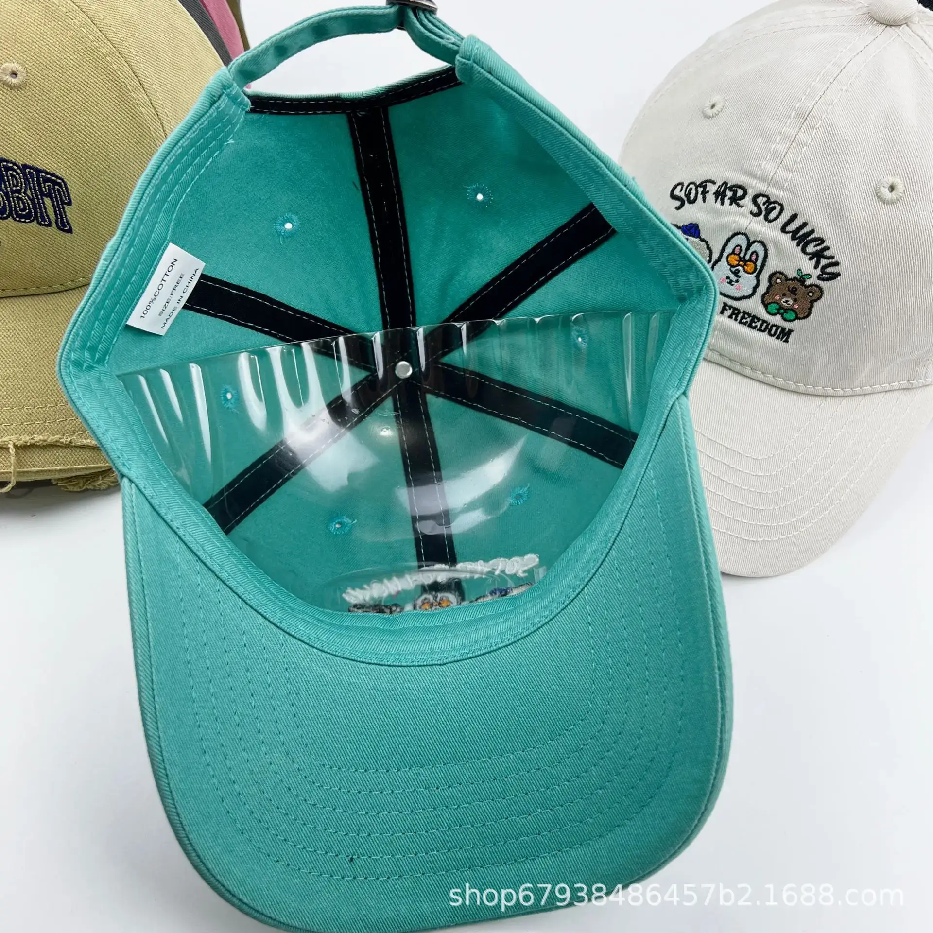 Unisex Cartoon Cap Blue 4 Seasons Sun Protection — feature 12