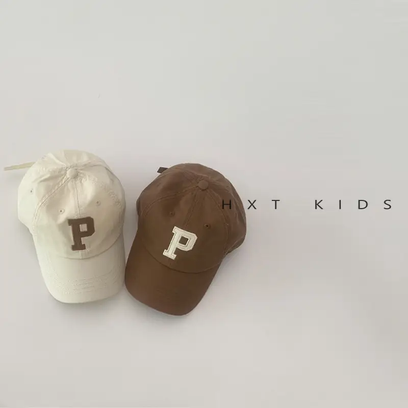 2024 P Letter Kids Cap Purple Baseball - Image 13