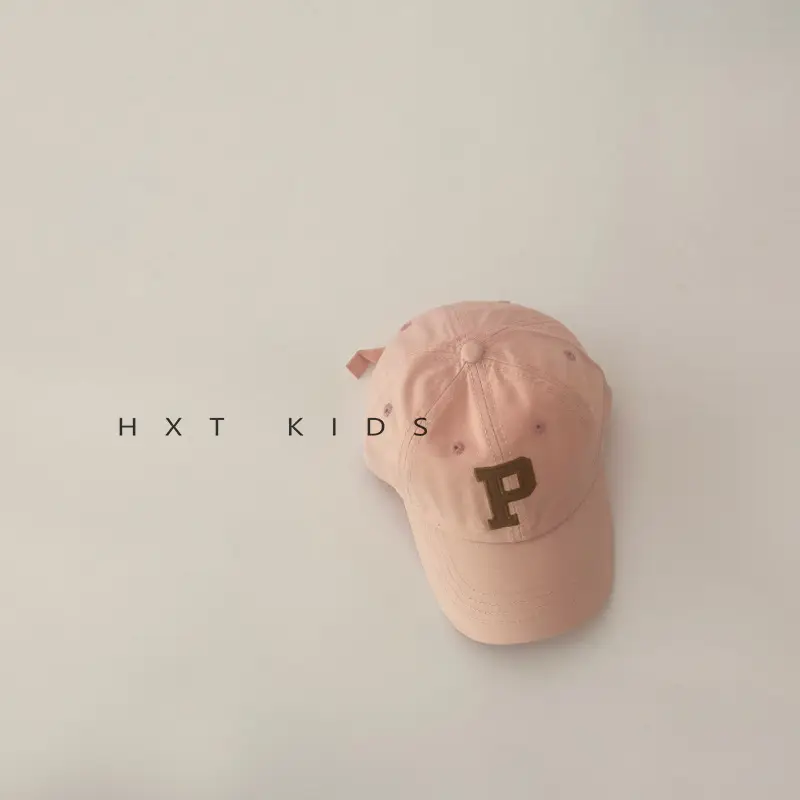 2024 P Letter Kids Cap Purple Baseball - Image 8