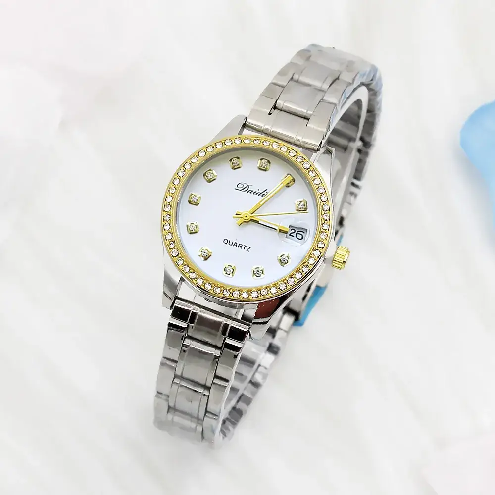 12-Piece Luxury Watch Set for Women Gold Plated Diamond Bracelets - Image 18