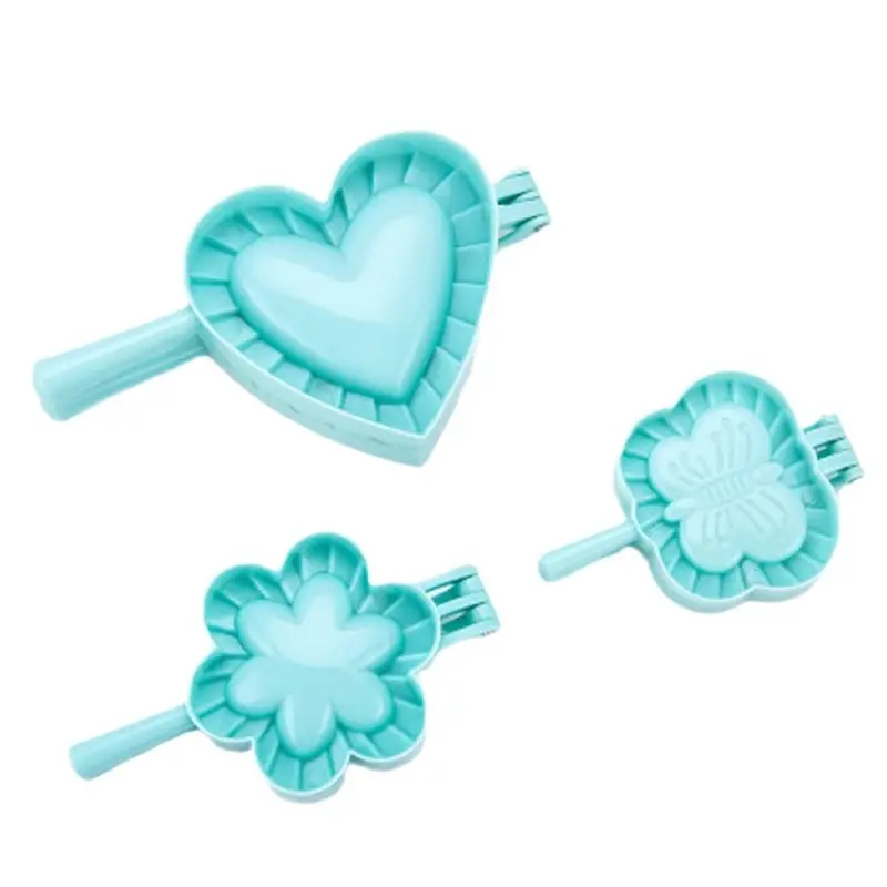 Fancy Flower Pattern Dumpling Press Mold Set