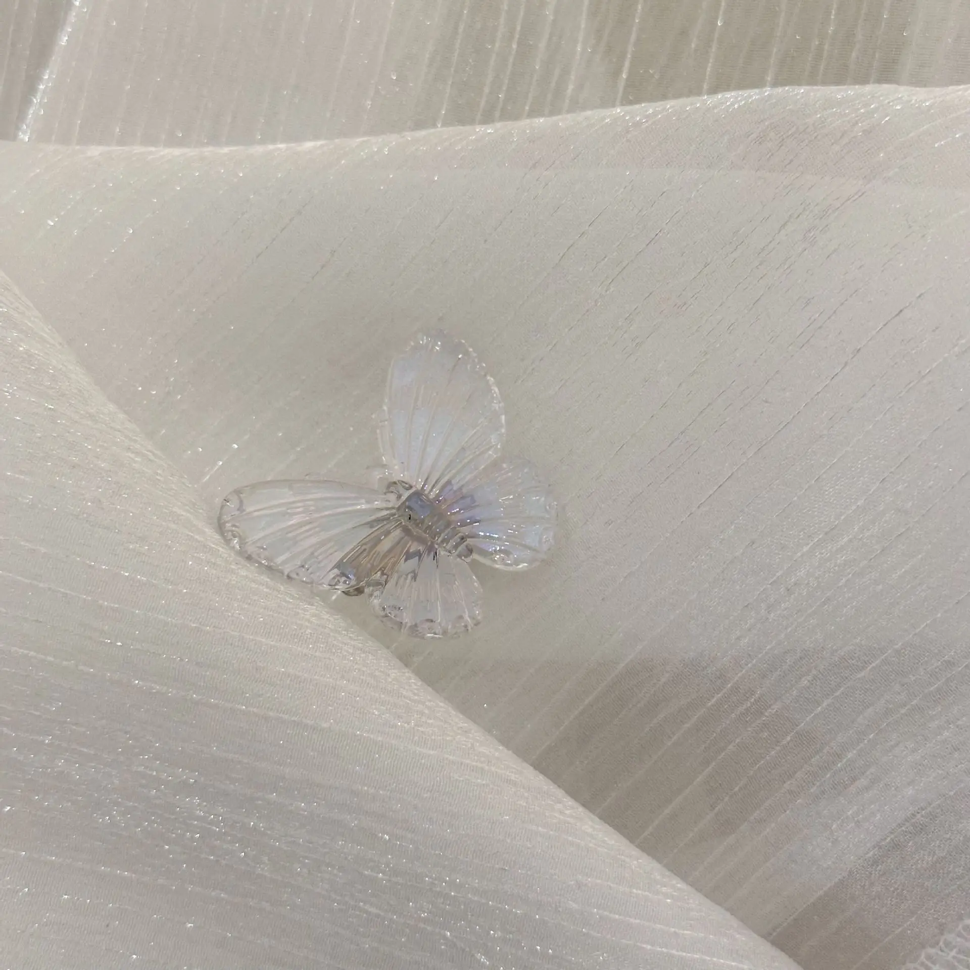 Gradient Mermaid Butterfly Hairpin Ice Pink Sweet Size - Image 5
