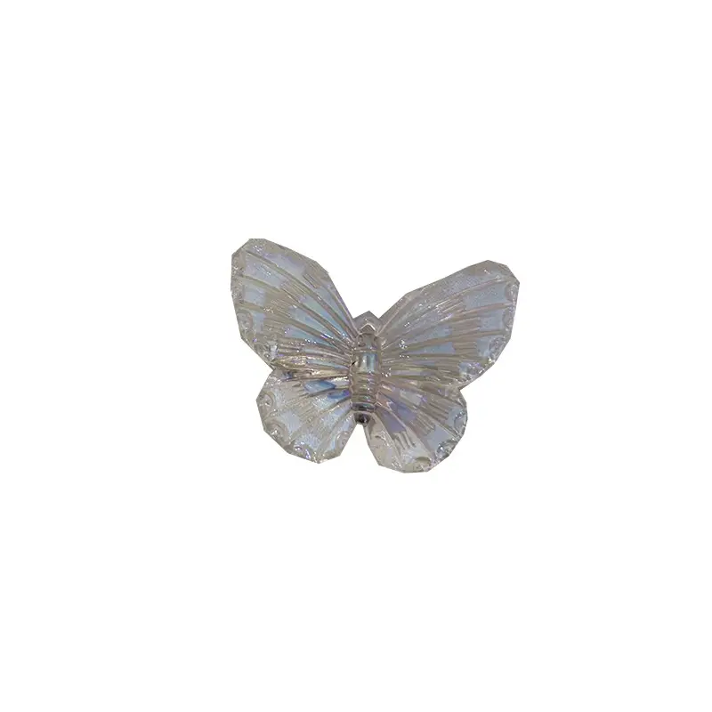 Gradient Mermaid Butterfly Hairpin Ice Pink Sweet Size - Image 6