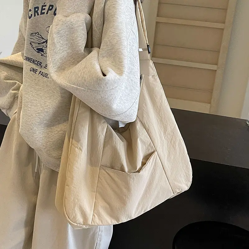 Women Large Capacity Crossbody Bag Tan 2026 - Image 3