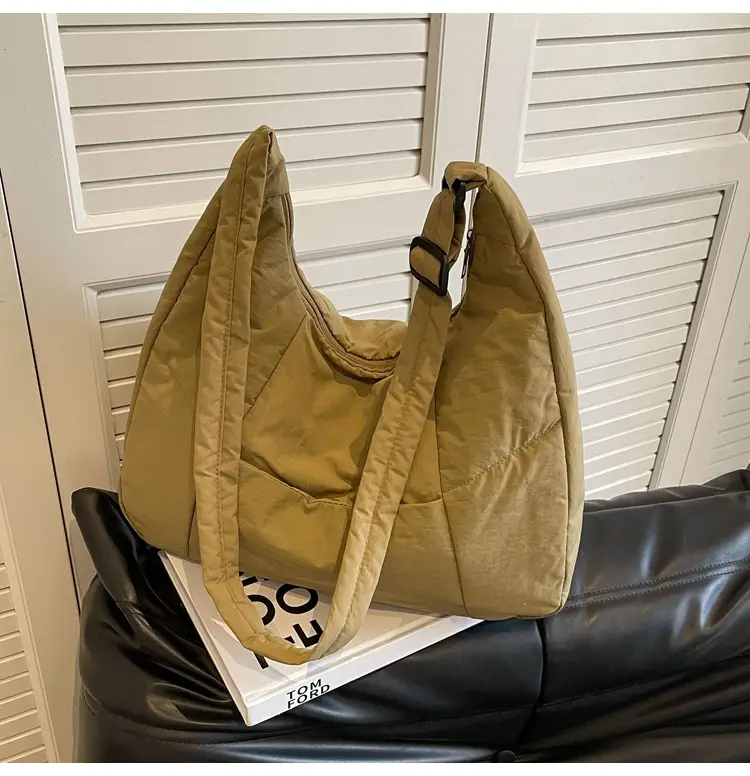 Women Large Capacity Crossbody Bag Tan 2026 — feature 20