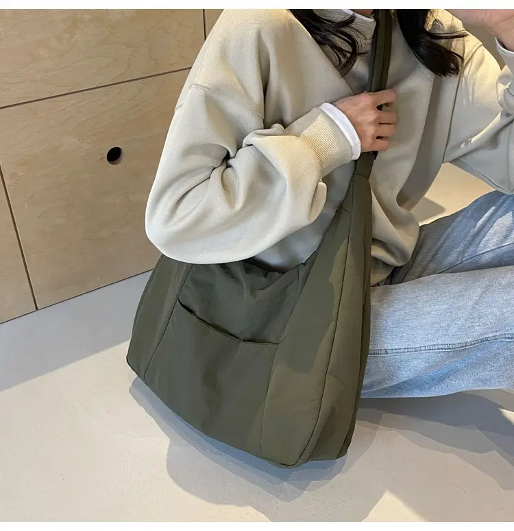 Women Large Capacity Crossbody Bag Tan 2026 — feature 28