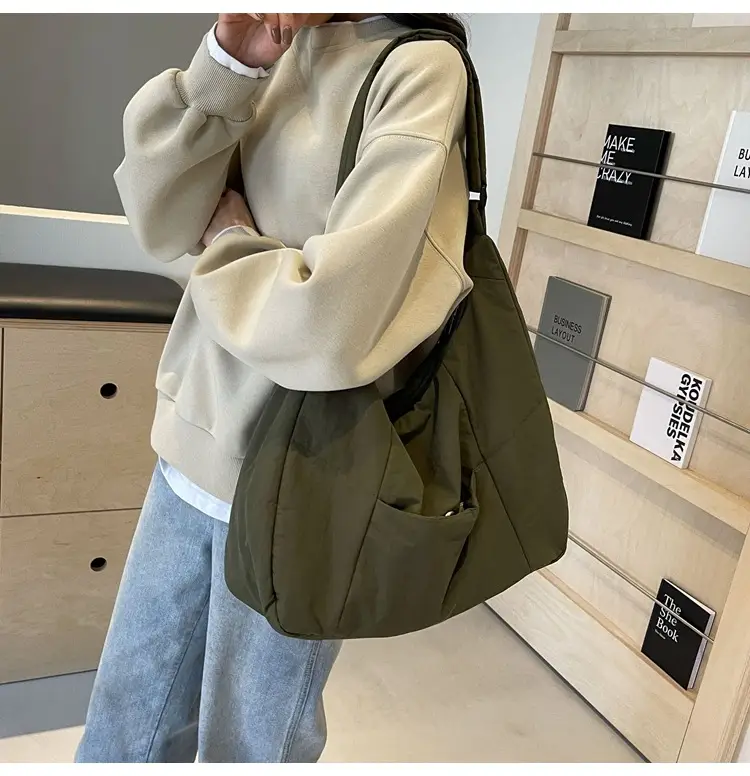 Women Large Capacity Crossbody Bag Tan 2026 — feature 29