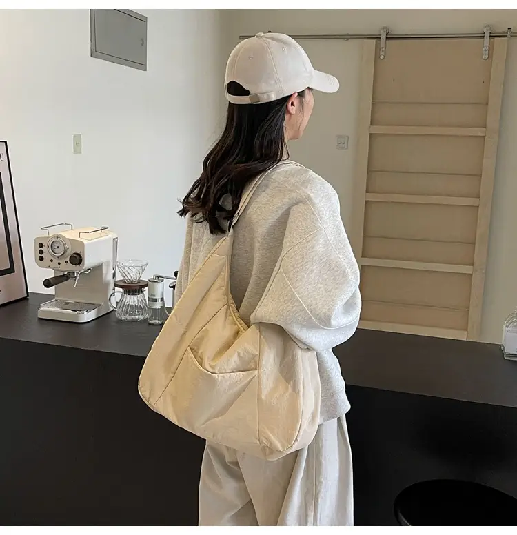 Women Large Capacity Crossbody Bag Tan 2026 — feature 30